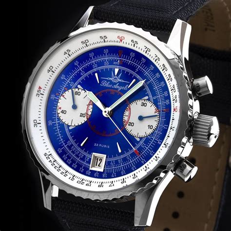 Poljot Blue Angels Chronograph .